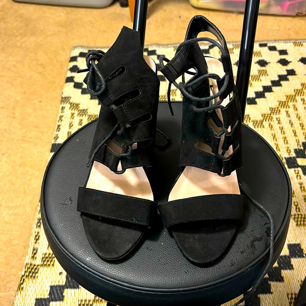 Primark lace up sandals like new
